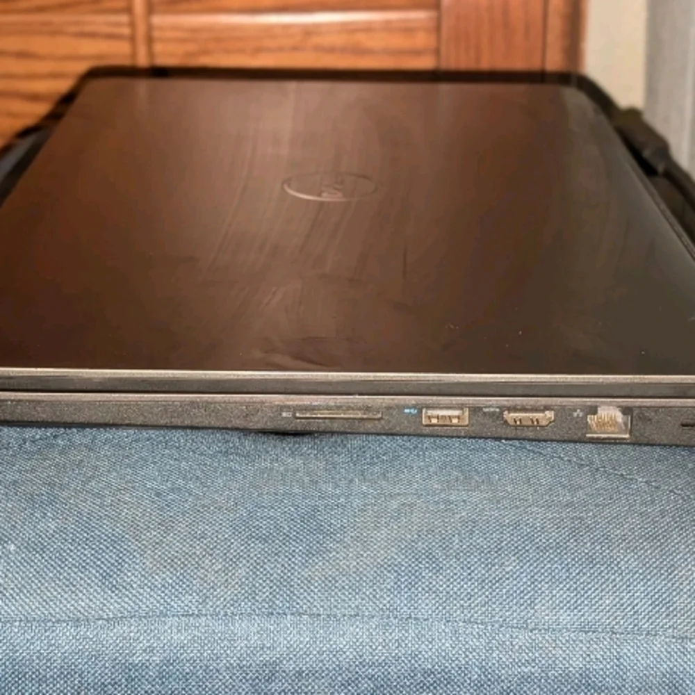Dell Gray Laptop with Illuminated Keyboard